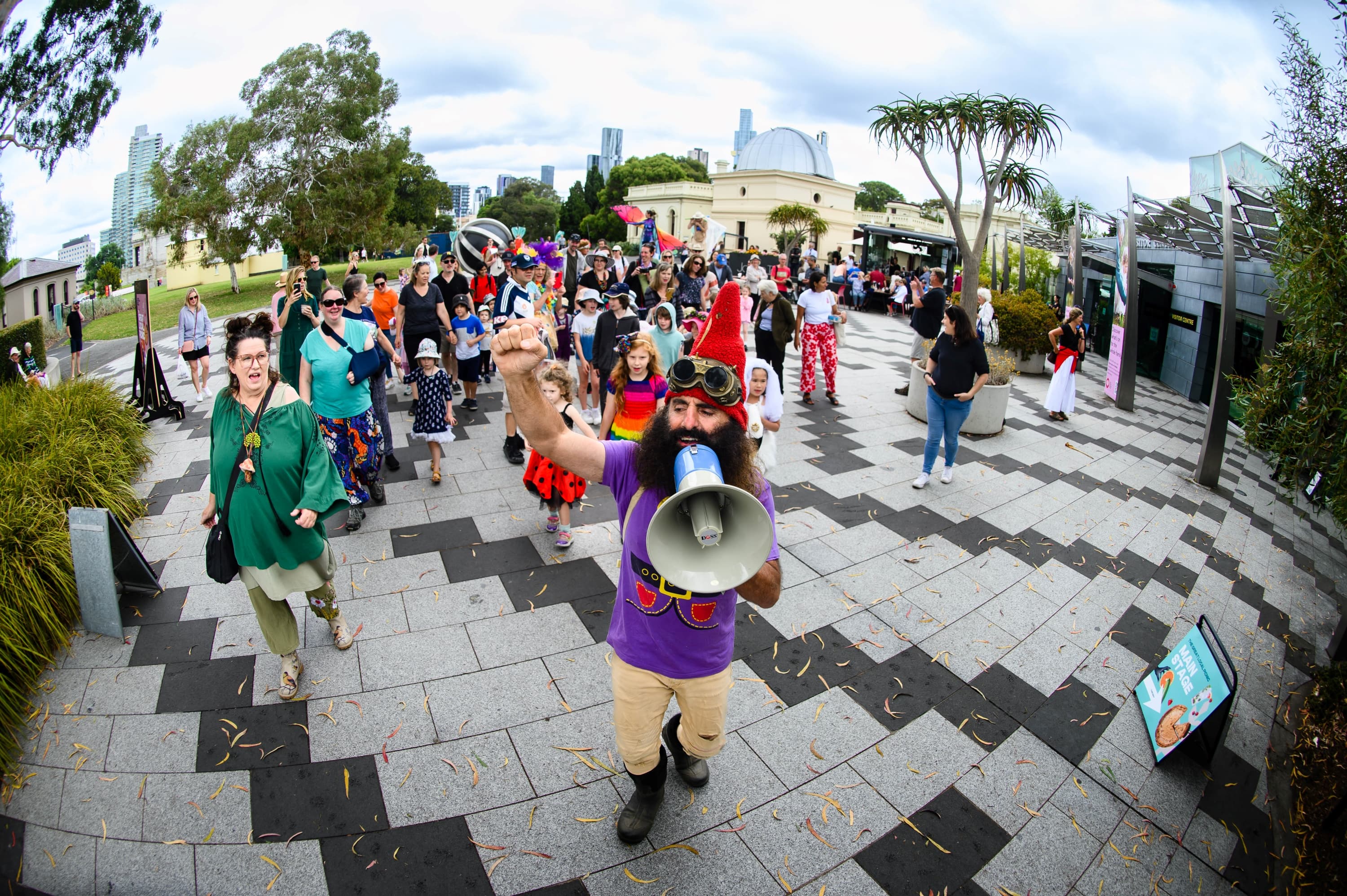 Picnic Parade Royal Botanic Gardens Victoria